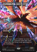 Darklight Phoenix (Borderless) (Facet Foil) (FRA-453) [Reality Fracture] Foil