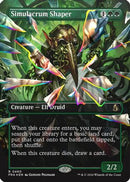 Simulacrum Shaper (Borderless) (Facet Foil) (FRA-460) [Reality Fracture] Foil