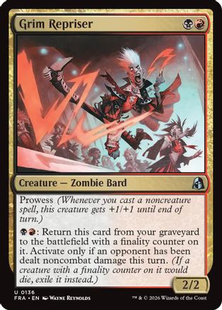 Grim Repriser (FRA-136) [Reality Fracture] Foil