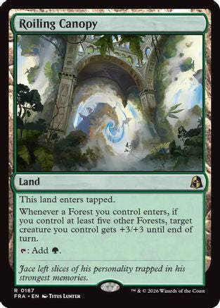 Roiling Canopy (FRA-187) [Reality Fracture] Foil