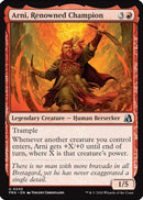 Arni, Renowned Champion (FRA-243) [Reality Fracture] Foil
