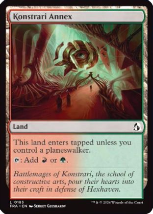 Konstrari Annex (FRA-183) [Reality Fracture]