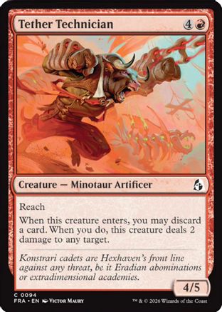Tether Technician (FRA-094) [Reality Fracture] Foil