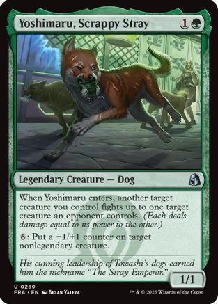 Yoshimaru, Scrappy Stray (FRA-269) [Reality Fracture] Foil