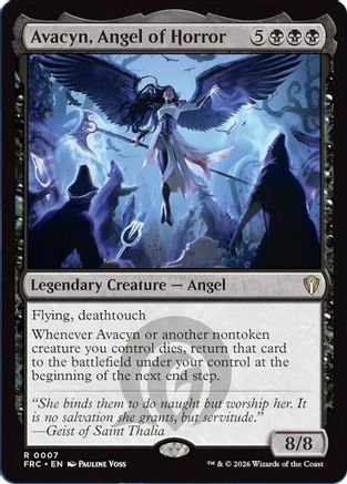 Avacyn, Angel of Horror (007) [Commander: Reality Fracture]