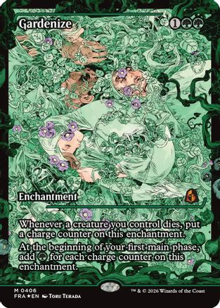 Gardenize (Showcase) (FRA-406) [Reality Fracture] Foil