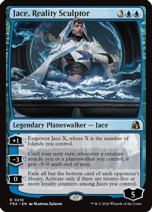 Jace, Reality Sculptor (FRA-216) [Reality Fracture]