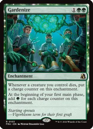 Gardenize (FRA-103) [Reality Fracture] Foil