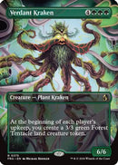 Verdant Kraken (Borderless) (FRA-375) [Reality Fracture] Foil