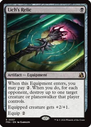 Lich's Relic (FRA-057) [Reality Fracture]