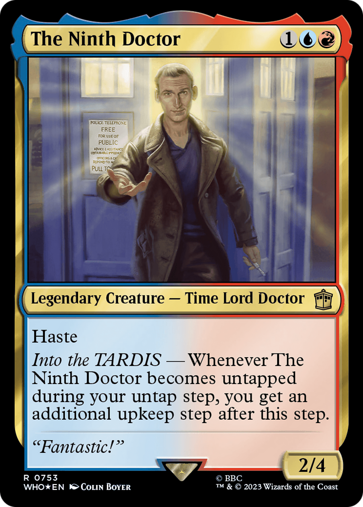 The Ninth Doctor (WHO-753) [Doctor Who] Foil