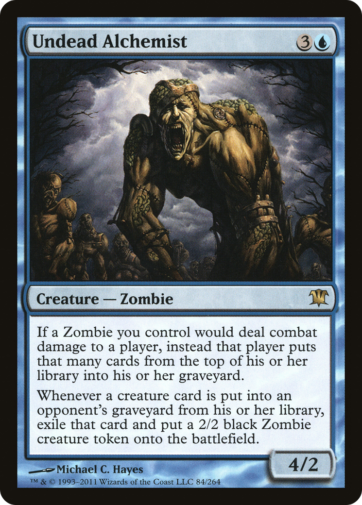 Undead Alchemist (ISD-084) [Innistrad] Foil