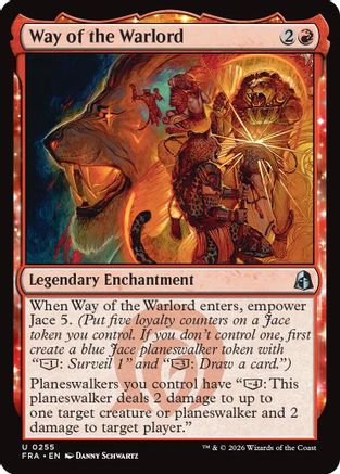 Way of the Warlord (FRA-255) [Reality Fracture] Foil