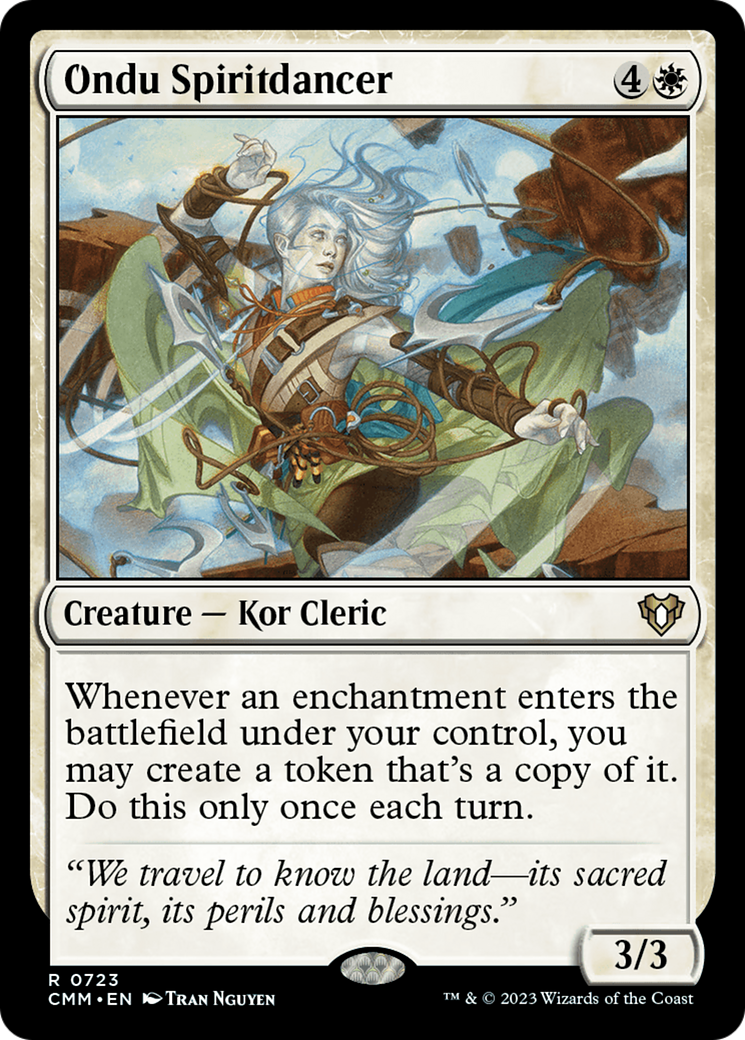 Ondu Spiritdancer (CMM-723) [Commander Masters]