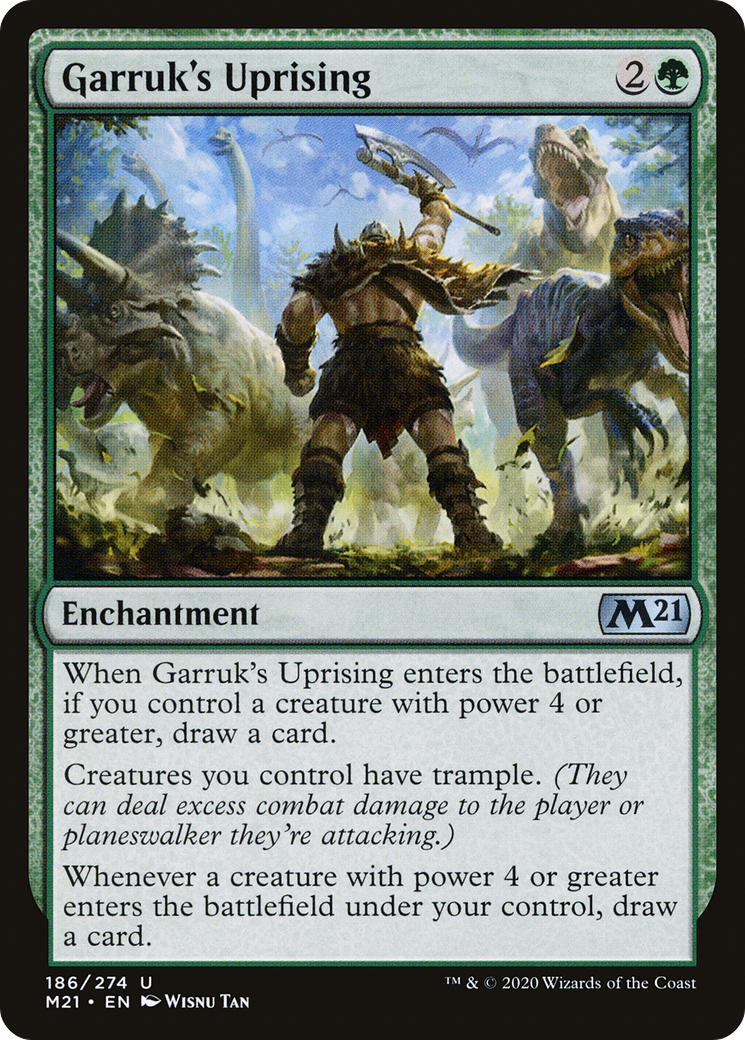 Garruk's Uprising (M21-186) [Core Set 2021]