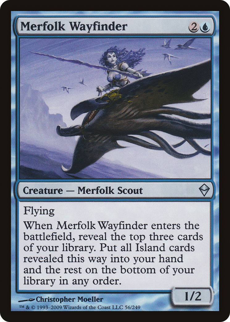 Merfolk Wayfinder (ZEN-056) [Zendikar]