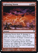 Lightning Storm (LIST-CSP-89) [The List] Foil