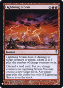Lightning Storm (LIST-CSP-89) [The List] Foil