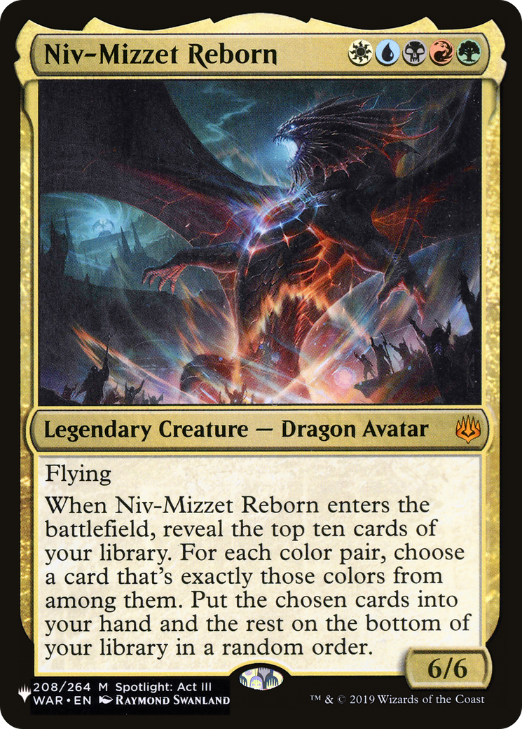 Niv-Mizzet Reborn (LIST-WAR-208) [The List]