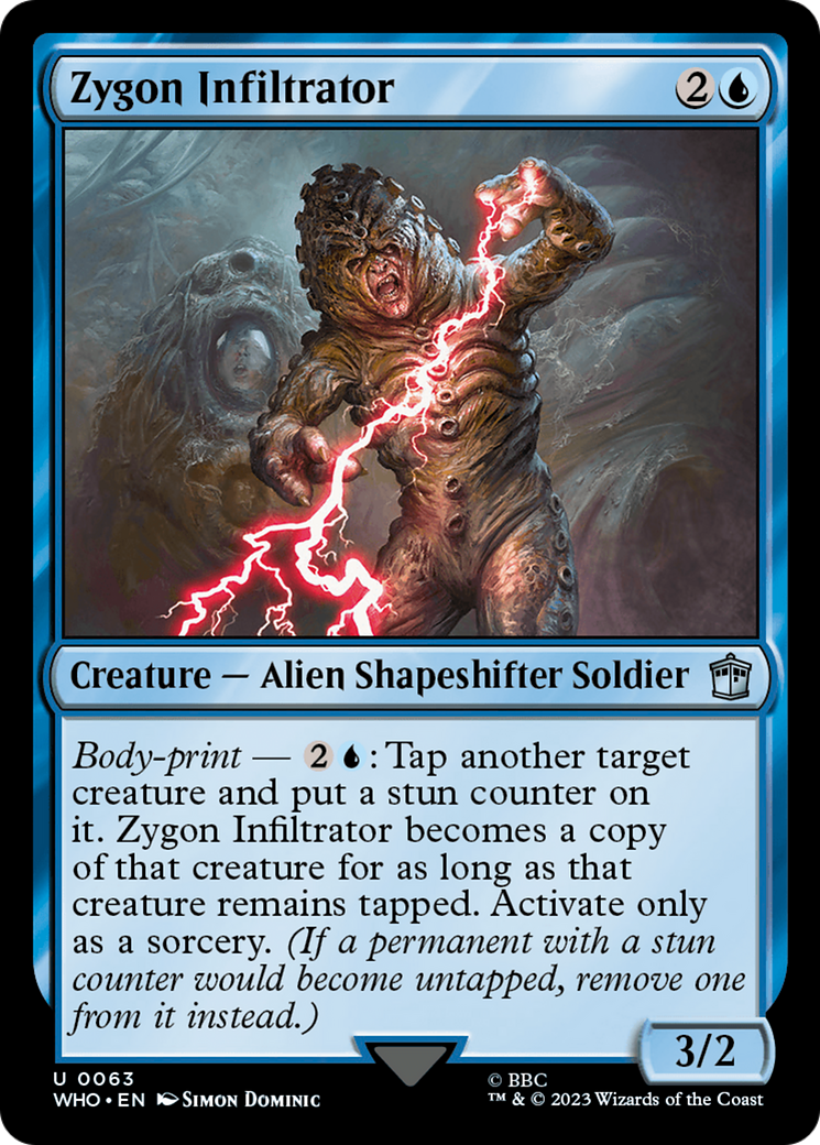 Zygon Infiltrator (WHO-063) [Doctor Who] Foil