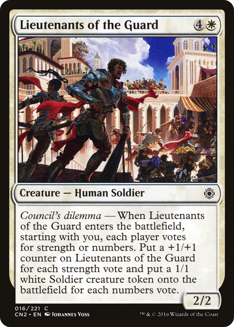 Lieutenants of the Guard (CN2-016) [Conspiracy: Take the Crown] Foil