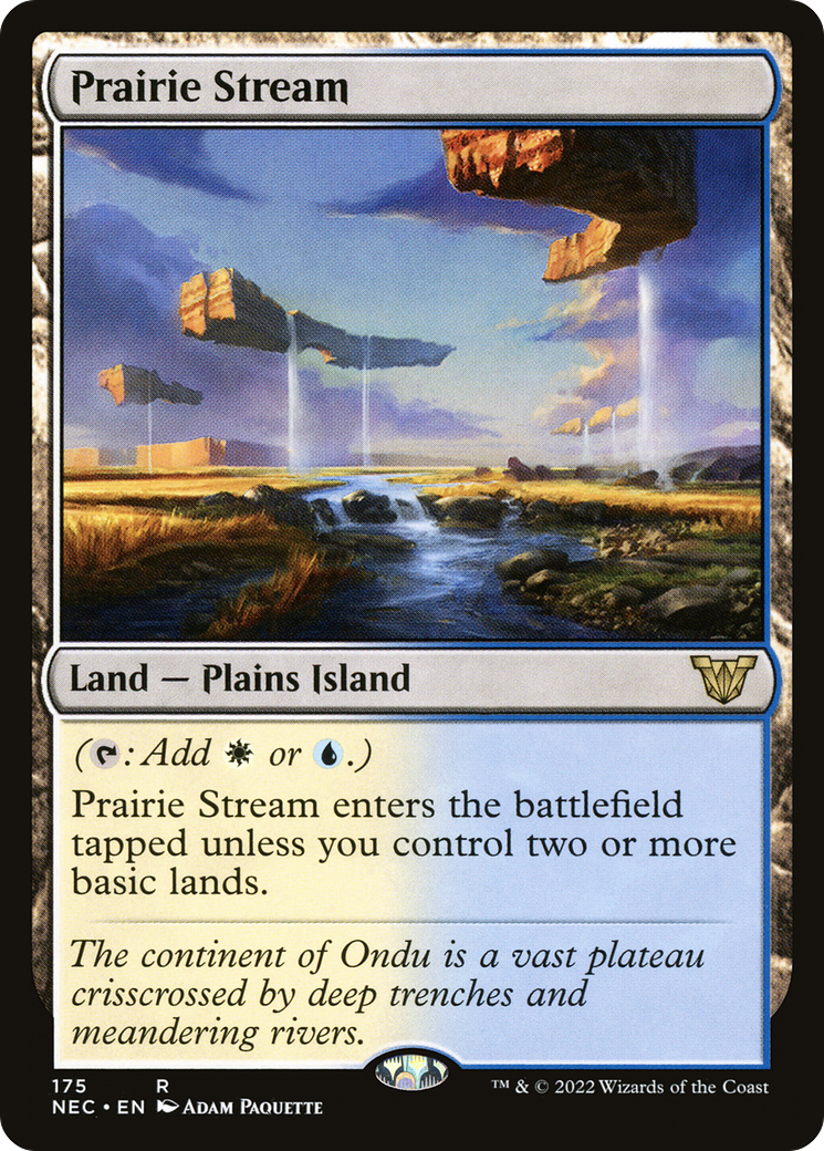 Prairie Stream (NEC-175) [Neon Dynasty Commander]