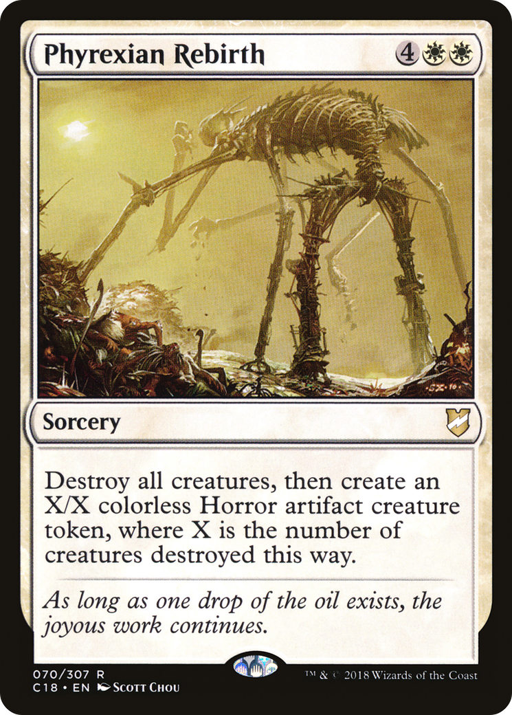 Phyrexian Rebirth (C18-070) [Commander 2018]