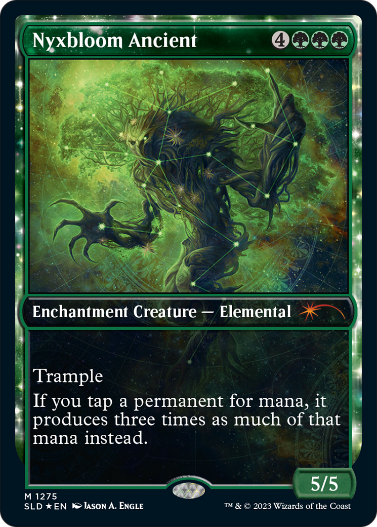Nyxbloom Ancient (Halo Foil) (SLD-1275) (Showcase) [Secret Lair Drop] Foil