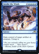 Invoke the Winds (PRE-058) [Kamigawa: Neon Dynasty Promos] Foil