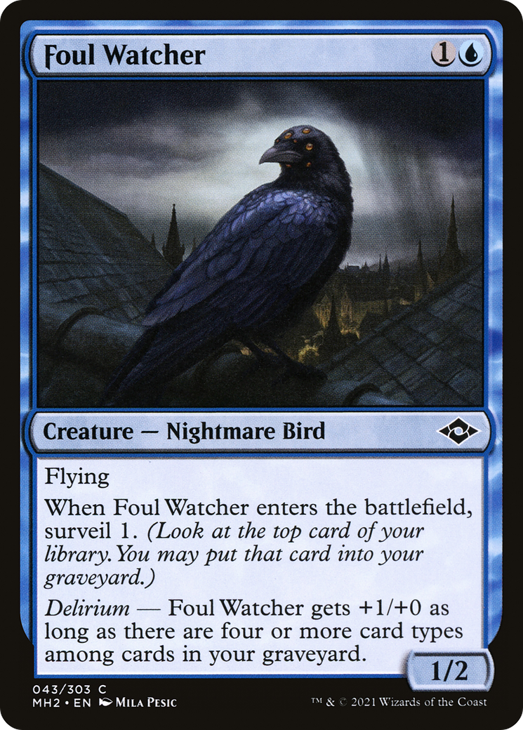 Foul Watcher (MH2-043) [Modern Horizons 2]
