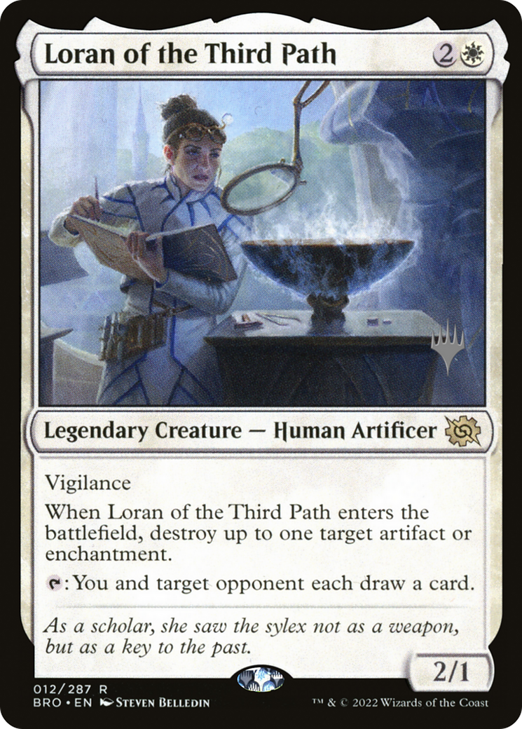 Loran of the Third Path (PPBRO-012) [Promo Pack: The Brothers' War Promos]