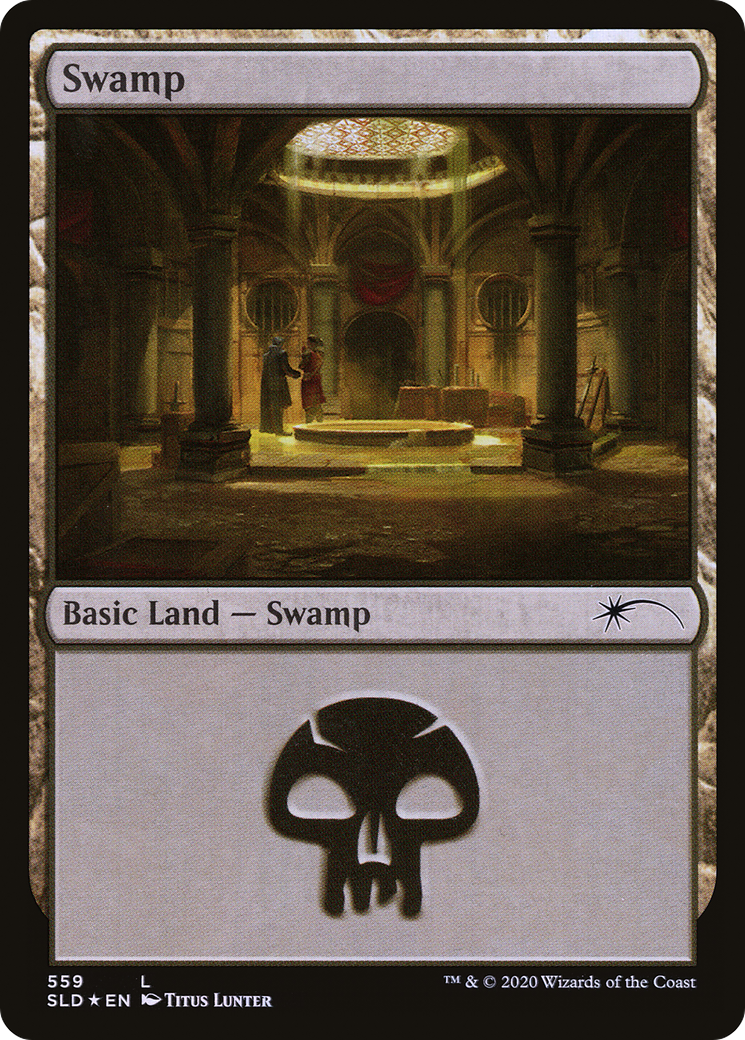 Swamp (SLD-559) [Secret Lair Drop] Foil