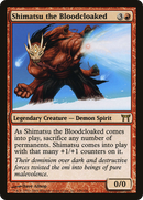 Shimatsu the Bloodcloaked (CHK-186) [Champions of Kamigawa] Foil