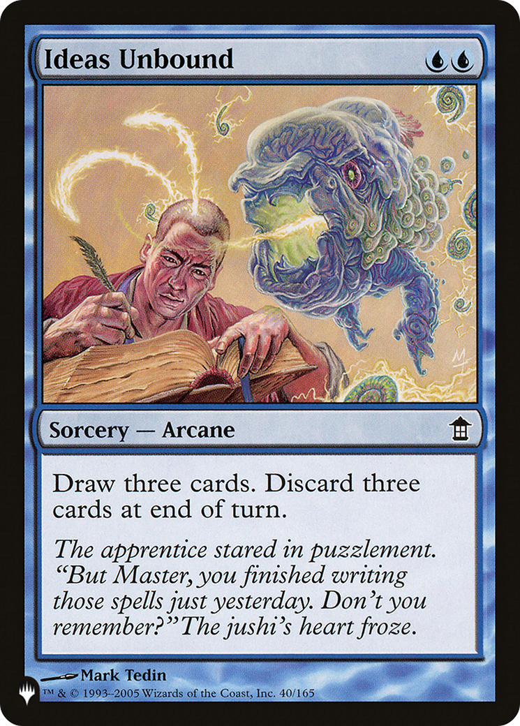 Ideas Unbound (LIST-SOK-40) [The List]
