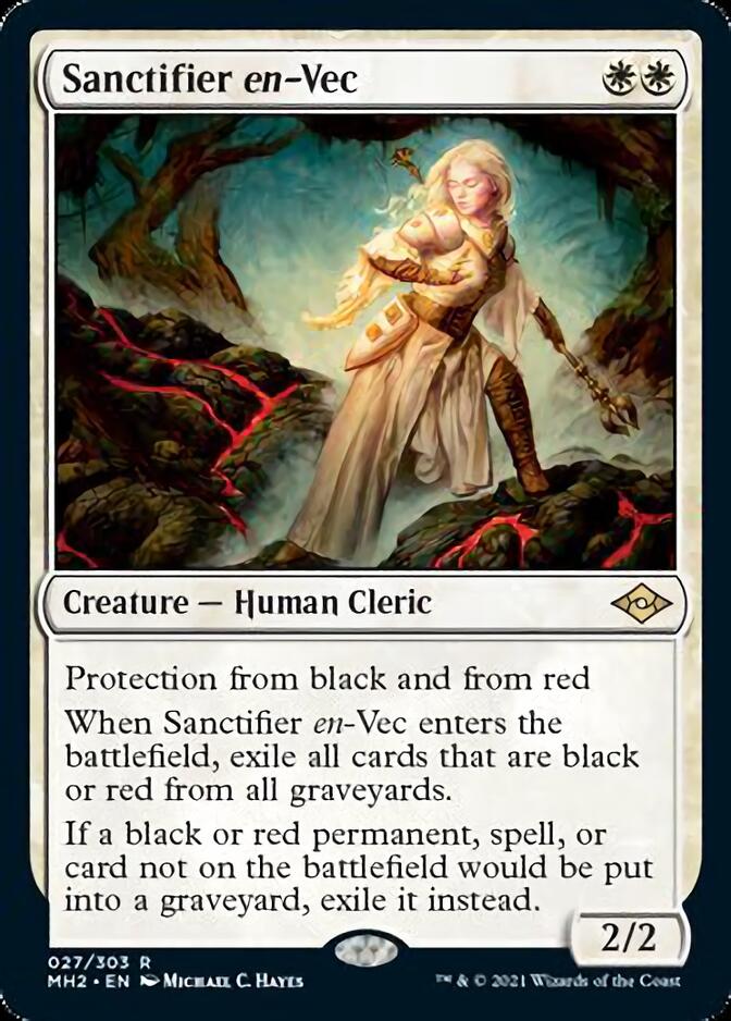 Sanctifier en-Vec (MH2-027) [Modern Horizons 2] Foil