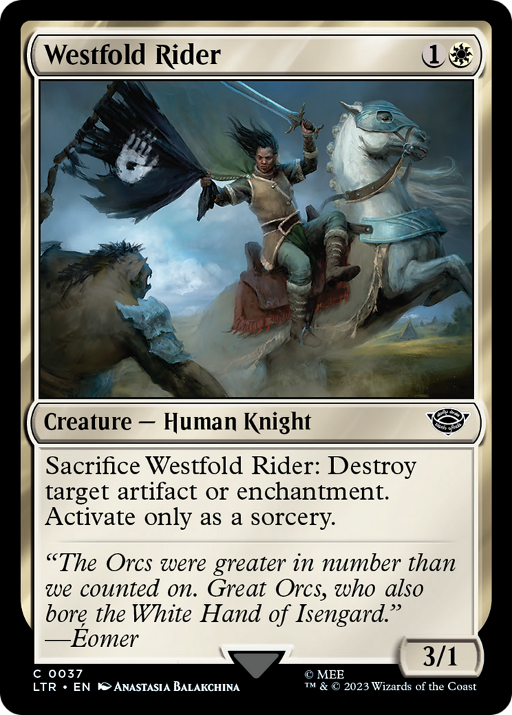 Westfold Rider (LTR-037) [The Lord of the Rings: Tales of Middle-earth]