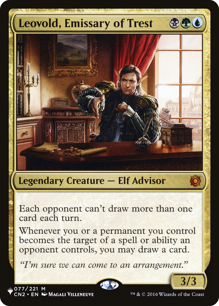 Leovold, Emissary of Trest (LIST-CN2-77) [The List]