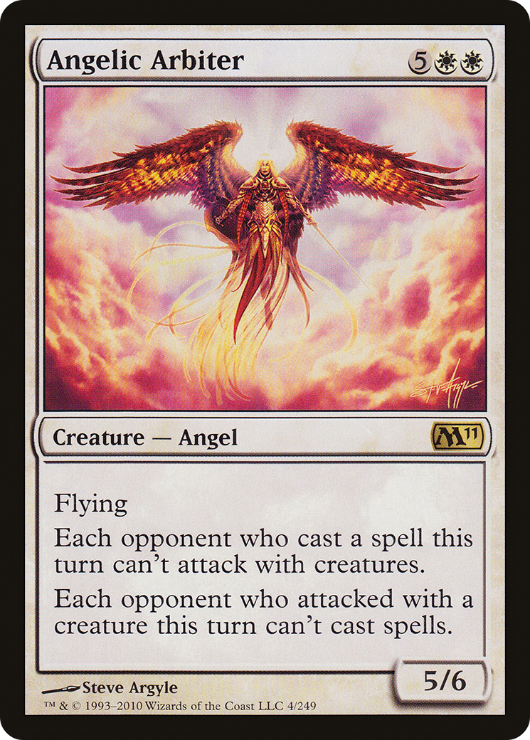 Angelic Arbiter (M11-004) [Magic 2011] Foil