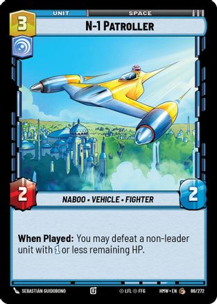 N-1 Patroller (86/272) [Homeworlds]