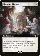 Haunted Library (Extended Art) (VOC-044) [Crimson Vow Commander]