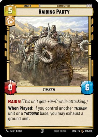 Raiding Party (230/272) [Homeworlds]
