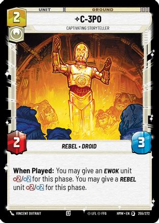 C-3PO - Captivating Storyteller (255/272) [Homeworlds]
