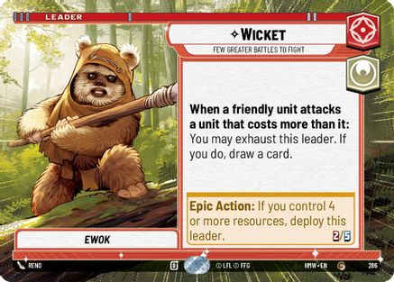 Wicket - Few Greater Battles to Fight (Hyperspace) (286) [Homeworlds]