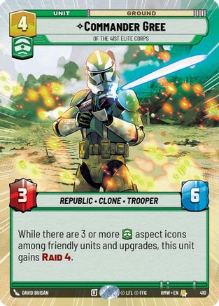 Commander Gree - Of the 41st Elite Corps (Hyperspace) (410) [Homeworlds]