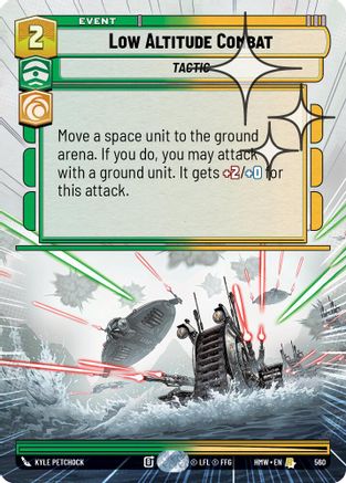 Low Altitude Combat (Hyperspace Foil) (560) [Homeworlds] Foil