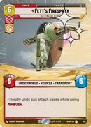 Fett's Firespray - Settling the Score (Hyperspace Foil) (563) [Homeworlds] Foil
