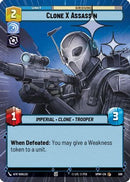 Clone X Assassin (Hyperspace Foil) (569) [Homeworlds] Foil