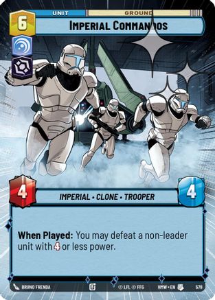Imperial Commandos (Hyperspace Foil) (578) [Homeworlds] Foil