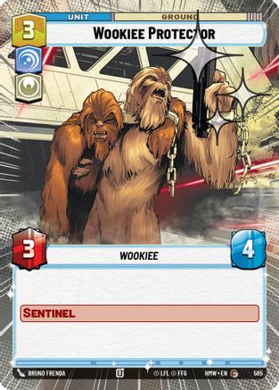 Wookiee Protector (Hyperspace Foil) (585) [Homeworlds] Foil