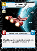 Radiant VII - Negotiating for Naboo (Hyperspace Foil) (589) [Homeworlds] Foil